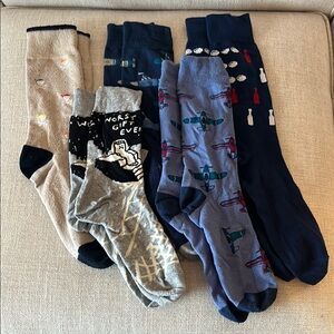 Assorted Men's Novelty Socks